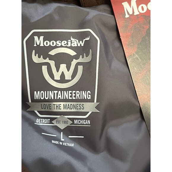 Moosejaw Down Parka Men's Hooded Fur Lined Mid-Length Snow Jacket Coat - Picture 11 of 14